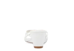 Journee Collection Womens Blayke Wedge Slip On Sandal - White 11 Journee Collection Womens Blayke Wedge Slip On Sandal - White -Best Shoes Specialty Store US 01 203653 04