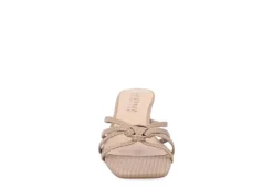 Journee Collection Womens Blayke Wedge Slip On Sandal - Taupe 9 Journee Collection Womens Blayke Wedge Slip On Sandal - Taupe -Best Shoes Specialty Store US 01 203694 02