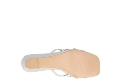 Journee Collection Womens Blayke Wedge Slip On Sandal - Beige -Best Shoes Specialty Store US 01 203696 06