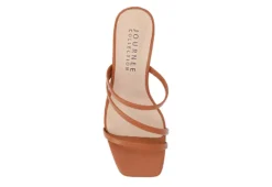 Journee Collection Womens Takarah Low Wedge Sandal - Brown -Best Shoes Specialty Store US 01 203885 05