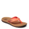 Reef Womens Santa Ana Flip Flop Sandal - Coral