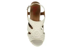 Jellypop Womens Lisbon Wedge Sandal - Natural -Best Shoes Specialty Store US 01 203922 05
