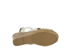 Jellypop Womens Lisbon Wedge Sandal - Natural -Best Shoes Specialty Store US 01 203922 06