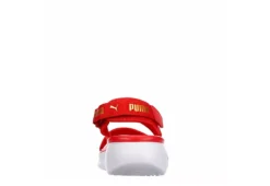 Puma Womens Sportie Sandal - Red -Best Shoes Specialty Store US 01 222039 04