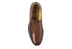 Florsheim Mens Midtown Moc Toe Slip On Oxford - Cognac 12 Florsheim Mens Midtown Moc Toe Slip On Oxford - Cognac -Best Shoes Specialty Store US 01 300008 05
