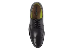 Florsheim Mens Midtown Wingtip Oxford - Black -Best Shoes Specialty Store US 01 300009 05
