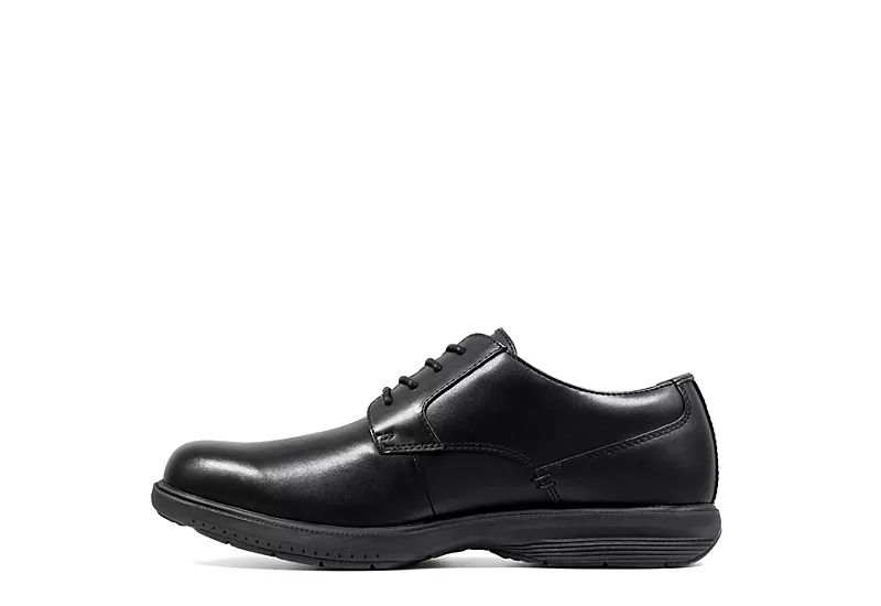 Nunn Bush Mens Marvin Slip Resistant Work Shoe - Black 4 Nunn Bush Mens Marvin Slip Resistant Work Shoe - Black - Image 4
