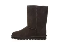Bearpaw Womens Elle Short Wide Calf Fur Boot - Chocolate 9 Bearpaw Womens Elle Short Wide Calf Fur Boot - Chocolate -Best Shoes Specialty Store US 01 300300 02