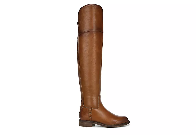Franco Sarto Womens Haleen Over The Knee Boot - Brown 2 Franco Sarto Womens Haleen Over The Knee Boot - Brown - Image 2