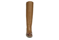 Franco Sarto Womens Meyer Wide Calf Tall Boot - Brown -Best Shoes Specialty Store US 01 300503 02