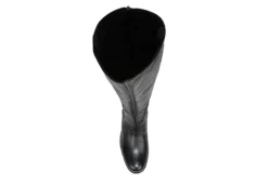 Franco Sarto Womens Meyer Wide Calf Tall Boot - Black -Best Shoes Specialty Store US 01 300504 05