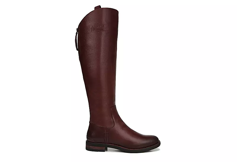 Franco Sarto Womens Meyer Wide Calf Tall Boot - Burgundy 2 Franco Sarto Womens Meyer Wide Calf Tall Boot - Burgundy - Image 2