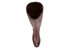Franco Sarto Womens Meyer Wide Calf Tall Boot - Burgundy 12 Franco Sarto Womens Meyer Wide Calf Tall Boot - Burgundy -Best Shoes Specialty Store US 01 300505 05