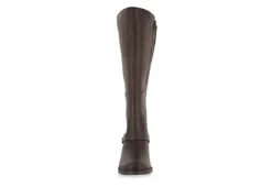 Easy Street Womens Jewel Wide Calf Tall Boot - Brown 9 Easy Street Womens Jewel Wide Calf Tall Boot - Brown -Best Shoes Specialty Store US 01 300662 02