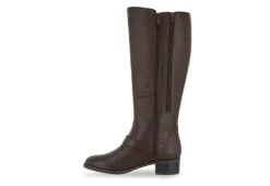 Easy Street Womens Jewel Wide Calf Tall Boot - Brown 10 Easy Street Womens Jewel Wide Calf Tall Boot - Brown -Best Shoes Specialty Store US 01 300662 03