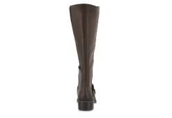 Easy Street Womens Jewel Wide Calf Tall Boot - Brown 11 Easy Street Womens Jewel Wide Calf Tall Boot - Brown -Best Shoes Specialty Store US 01 300662 04