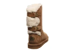 Bearpaw Womens Eloise Wide Calf Fur Boot - Tan 11 Bearpaw Womens Eloise Wide Calf Fur Boot - Tan -Best Shoes Specialty Store US 01 300747 04