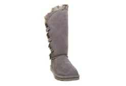 Bearpaw Womens Emery Fur Boot - Grey -Best Shoes Specialty Store US 01 300749 02
