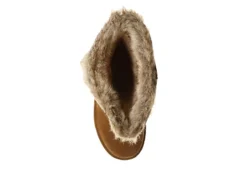 Bearpaw Womens Emery Fur Boot - Tan -Best Shoes Specialty Store US 01 300750 05