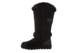 Bearpaw Womens Sheilah Fur Boot - Black -Best Shoes Specialty Store US 01 300811 03