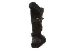 Bearpaw Womens Sheilah Fur Boot - Black -Best Shoes Specialty Store US 01 300811 04