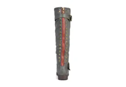 Journee Collection Womens Spokane Extra Wide Calf Tall Boot - Dark Grey -Best Shoes Specialty Store US 01 300946 04