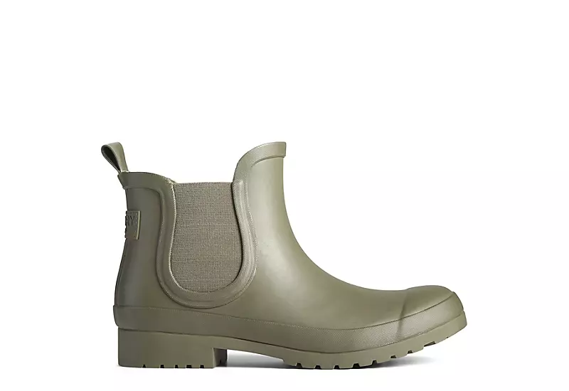 Sperry Womens Walker Chelsea Rain Boot - Olive 2 Sperry Womens Walker Chelsea Rain Boot - Olive - Image 2
