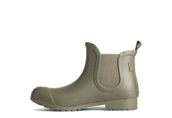 Sperry Womens Walker Chelsea Rain Boot - Olive 9 Sperry Womens Walker Chelsea Rain Boot - Olive -Best Shoes Specialty Store US 01 301725 02