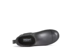 Sperry Womens Walker Chelsea Rain Boot - Black -Best Shoes Specialty Store US 01 301730 04