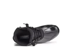 Sperry Womens Syren Gulf Duck Boot - Black -Best Shoes Specialty Store US 01 301732 04