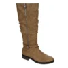 Xappeal Womens Nadeen Wide Calf Riding Boot - Taupe