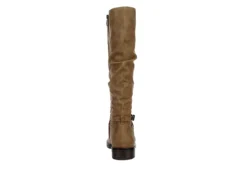 Xappeal Womens Nadeen Wide Calf Riding Boot - Taupe -Best Shoes Specialty Store US 01 301863 04