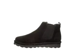 Bearpaw Womens Drew Short Fur Boot - Black -Best Shoes Specialty Store US 01 301867 02