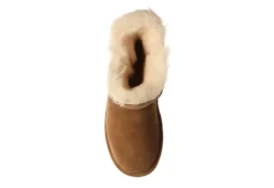 Bearpaw Womens Rosaline Fur Boot - Tan -Best Shoes Specialty Store US 01 301881 04