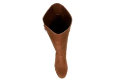 Eva & Zoe Womens Bria Wide Calf Tall Boot - Cognac -Best Shoes Specialty Store US 01 301948 05