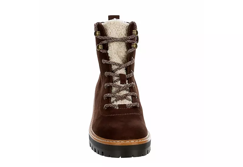 Michael By Michael Shannon Womens Keegan Lace-up Boot - Brown 3 Michael By Michael Shannon Womens Keegan Lace-up Boot - Brown - Image 3
