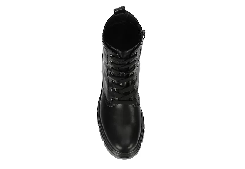 Limelight Womens Rudy Combat Boot - Black 6 Limelight Womens Rudy Combat Boot - Black - Image 6