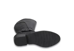 Easy Street Womens Luella Casual Tall Boot - Black -Best Shoes Specialty Store US 01 302094 06