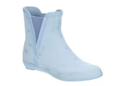 London Fog Womens Piccadilly Rain Boot - Blue