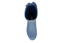 Hunter Boots Llc Womens Original Back Adj Rain Boot - Blue -Best Shoes Specialty Store US 01 302450 05