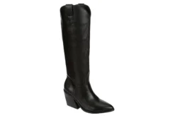 Madden Girl Womens Arizona Western Boot - Black