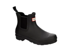 Hunter Boots Llc Womens Original Chelsea Rain Boot - Black