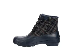 Sperry Womens Syren Gulf Denim Duck Boot - Navy -Best Shoes Specialty Store US 01 302506 03