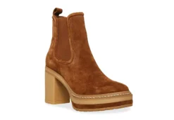 Steve Madden Womens Lexa Chelsea Boot - Brown