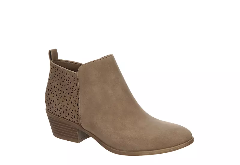 Xappeal Womens Valeria Bootie - Taupe 1 Xappeal Womens Valeria Bootie - Taupe