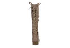 Xappeal Womens Cheyenne Wide Calf Tall Boot - Taupe -Best Shoes Specialty Store US 01 302742 04