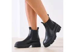 Limelight Womens Eliza Chelsea Boot - Black -Best Shoes Specialty Store US 01 302757 03