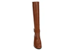 Lauren Blakwell Womens Raquel Wide Calf Tall Dress Boot - Cognac -Best Shoes Specialty Store US 01 302783 02