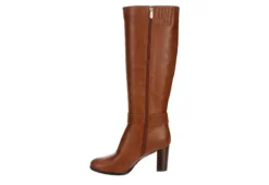 Lauren Blakwell Womens Raquel Wide Calf Tall Dress Boot - Cognac -Best Shoes Specialty Store US 01 302783 03