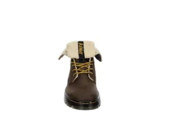 Dr. Martens Dr.martens Womens Combs Fold Down Boot - Dark Brown -Best Shoes Specialty Store US 01 302822 02